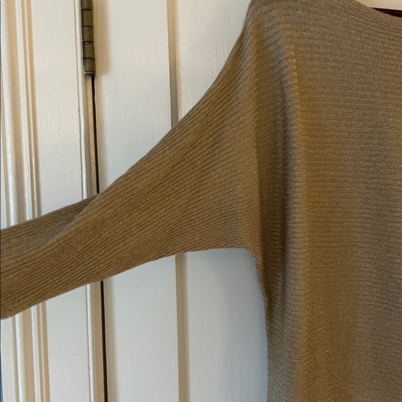 INC Metallic Knit Top XS - Picture 6 of 9